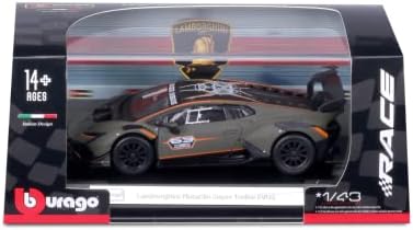 Vue 6 de Bburago Race Lamborghini Huracan