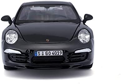 Vue 2 de Burago Porsche Carreranoire Tybk