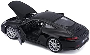 Vue 4 de Burago Porsche Carreranoire Tybk
