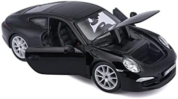 Vue 5 de Burago Porsche Carreranoire Tybk