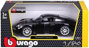 Vue 7 de Burago Porsche Carreranoire Tybk
