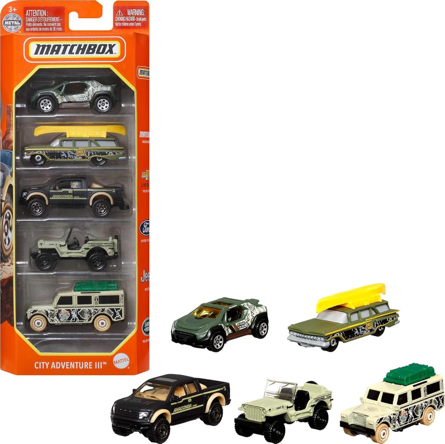 Matchbox Coffret Vehicules Jouet