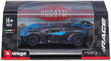 Vue 6 de Bburago Race Bugatti Bolide