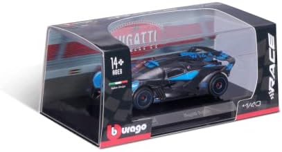 Vue 7 de Bburago Race Bugatti Bolide