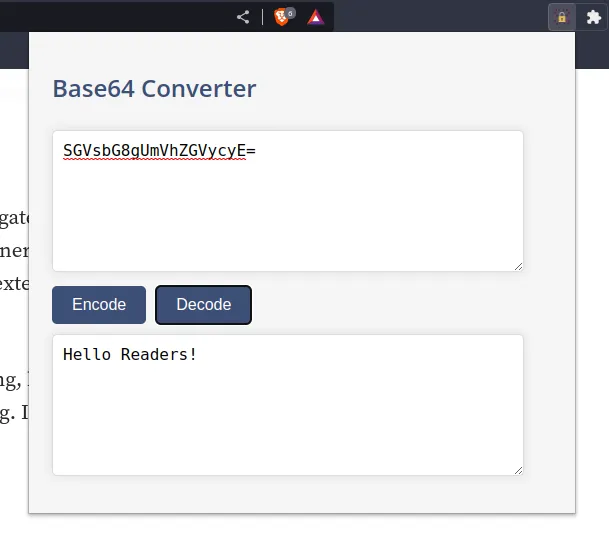 Chrome Extension