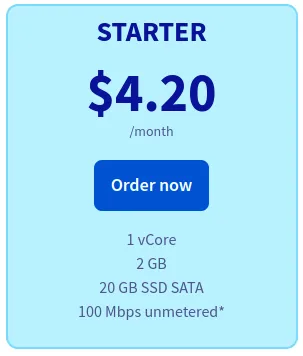OVH VPS