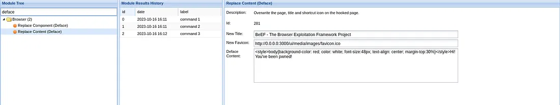 deface web page