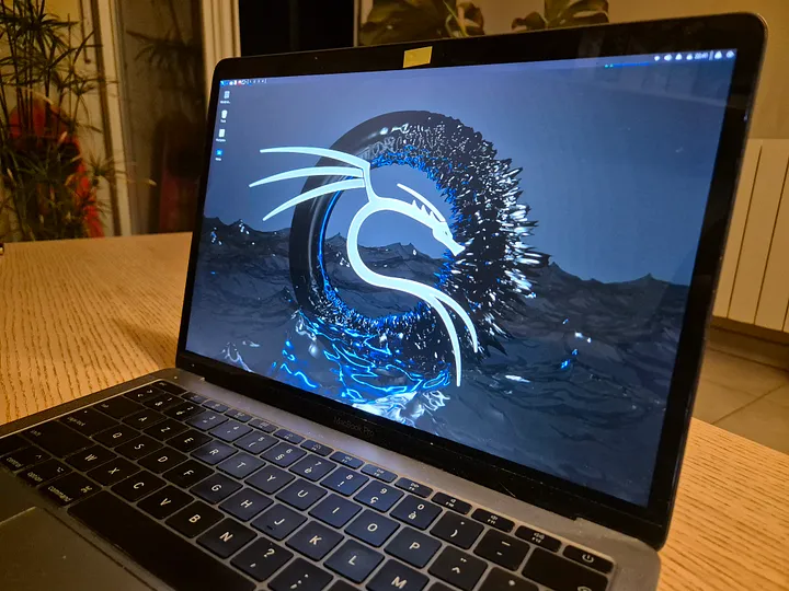 kali linux installed