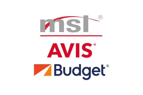 MSL Property Care Services, Avis and Budget logos