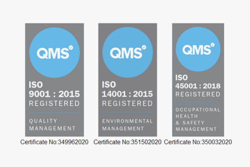 ISO certificates