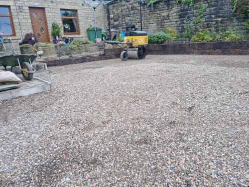 reinstatement stone gravel driveway garden 