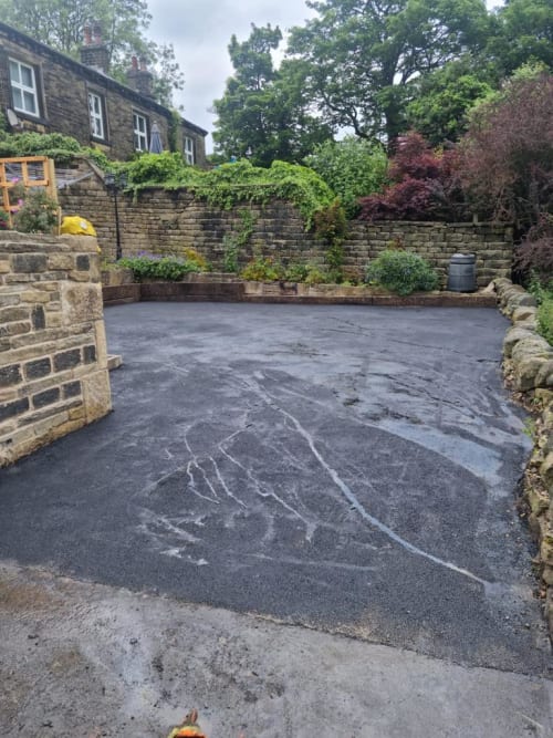 reinstatement tarmac driveway garden 