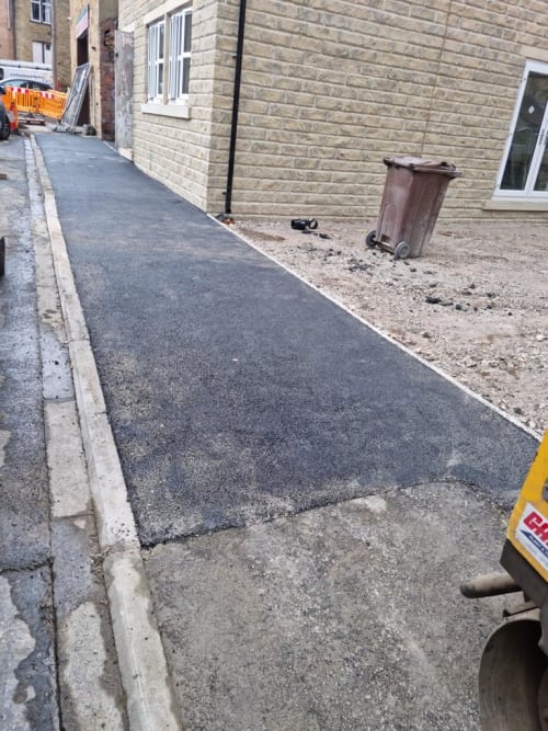 reinstatement pavement house street tarmac 