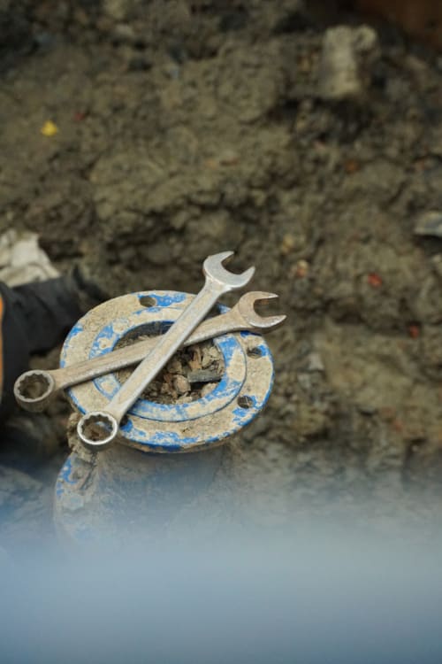 tools spanner construction site