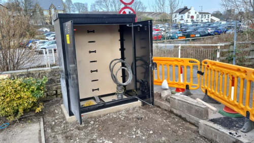 ev electric charging installation box