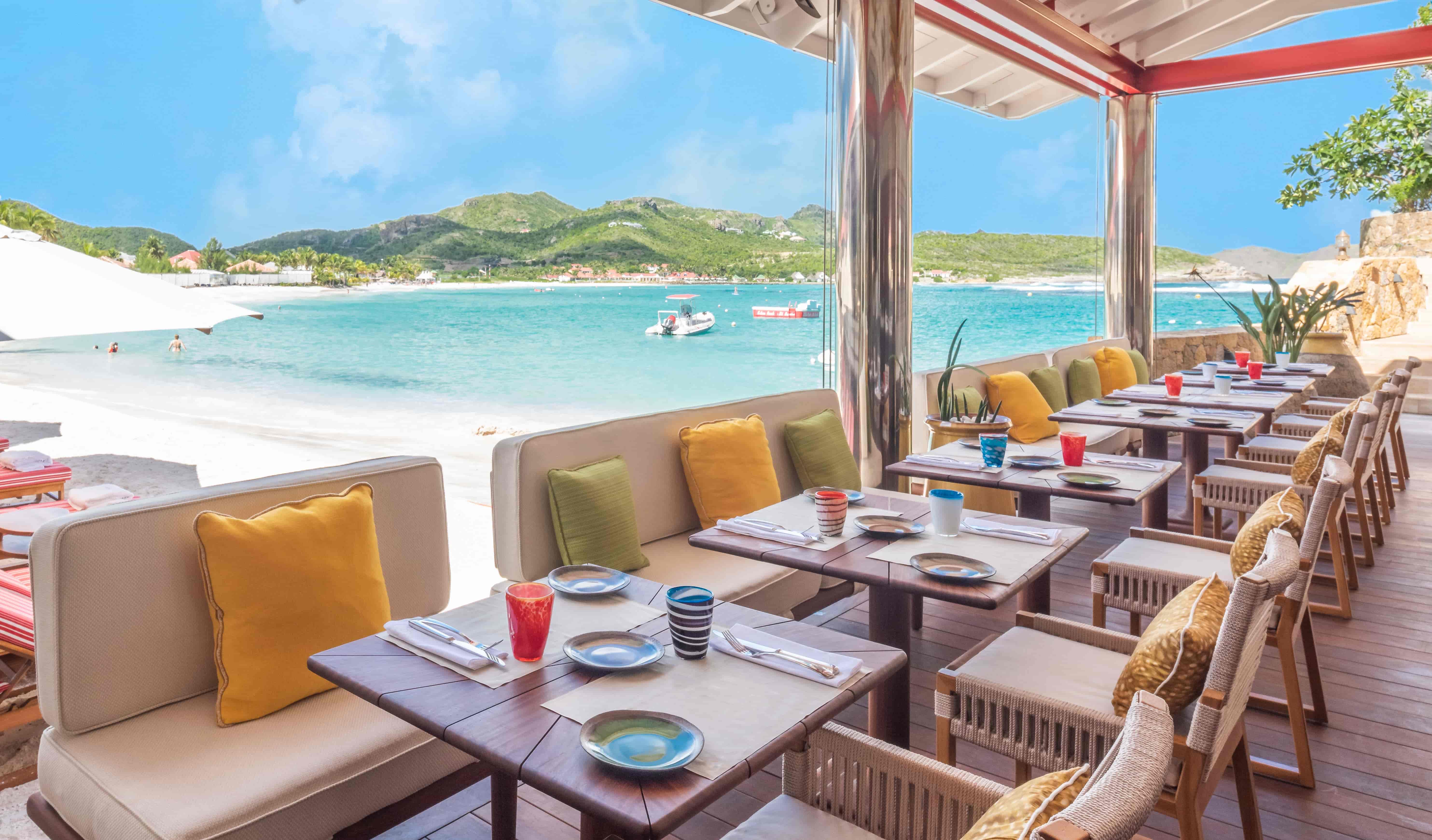 Saint Barthélemy | Gastronomie | Sand Bar from Eden Rock