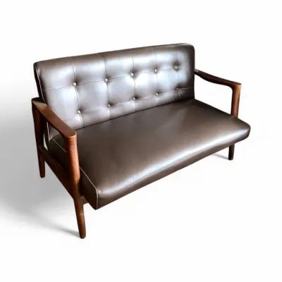 Kursi Sofa Kayu Double