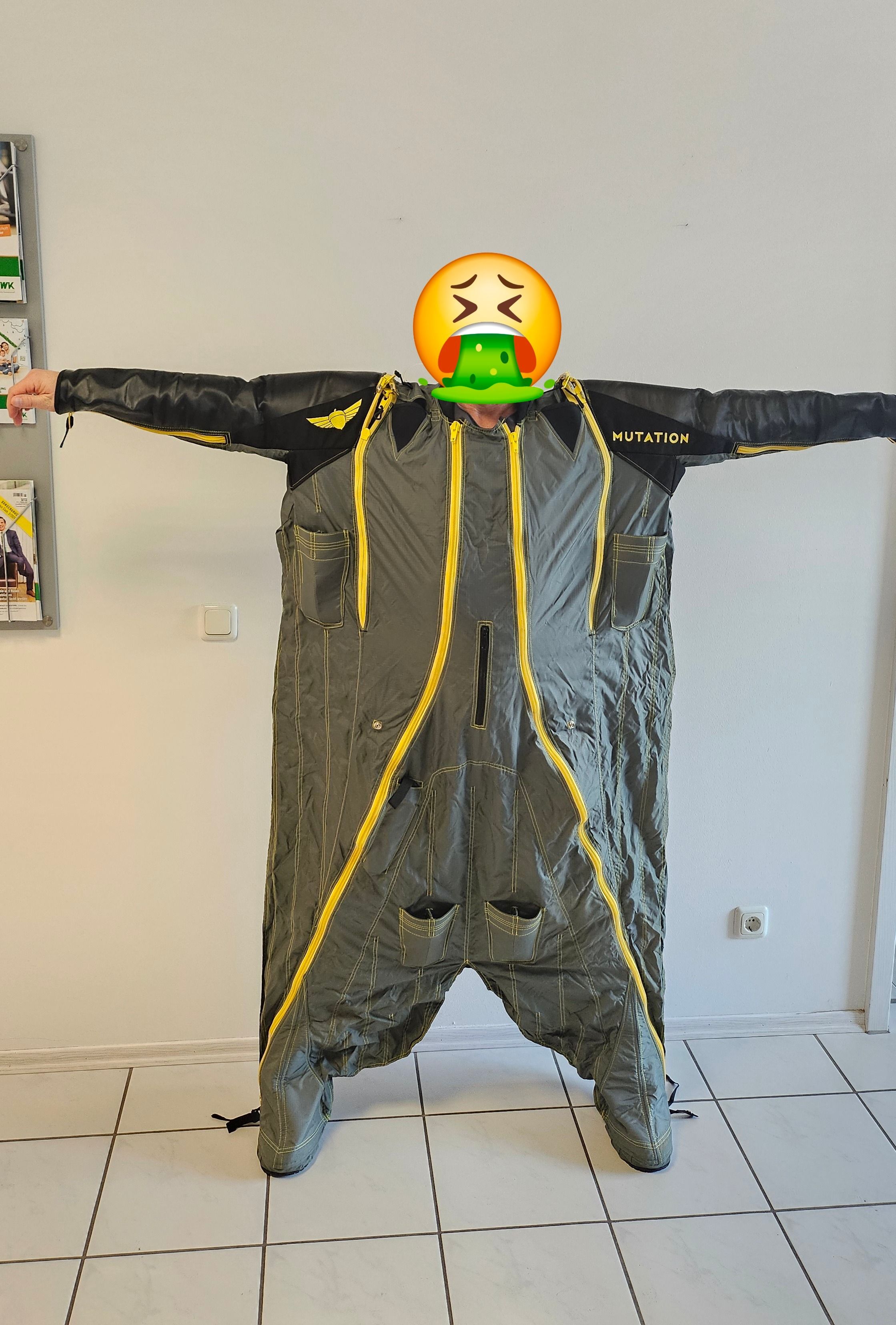 Squirrel Mutant Tracksuit Wingsuit