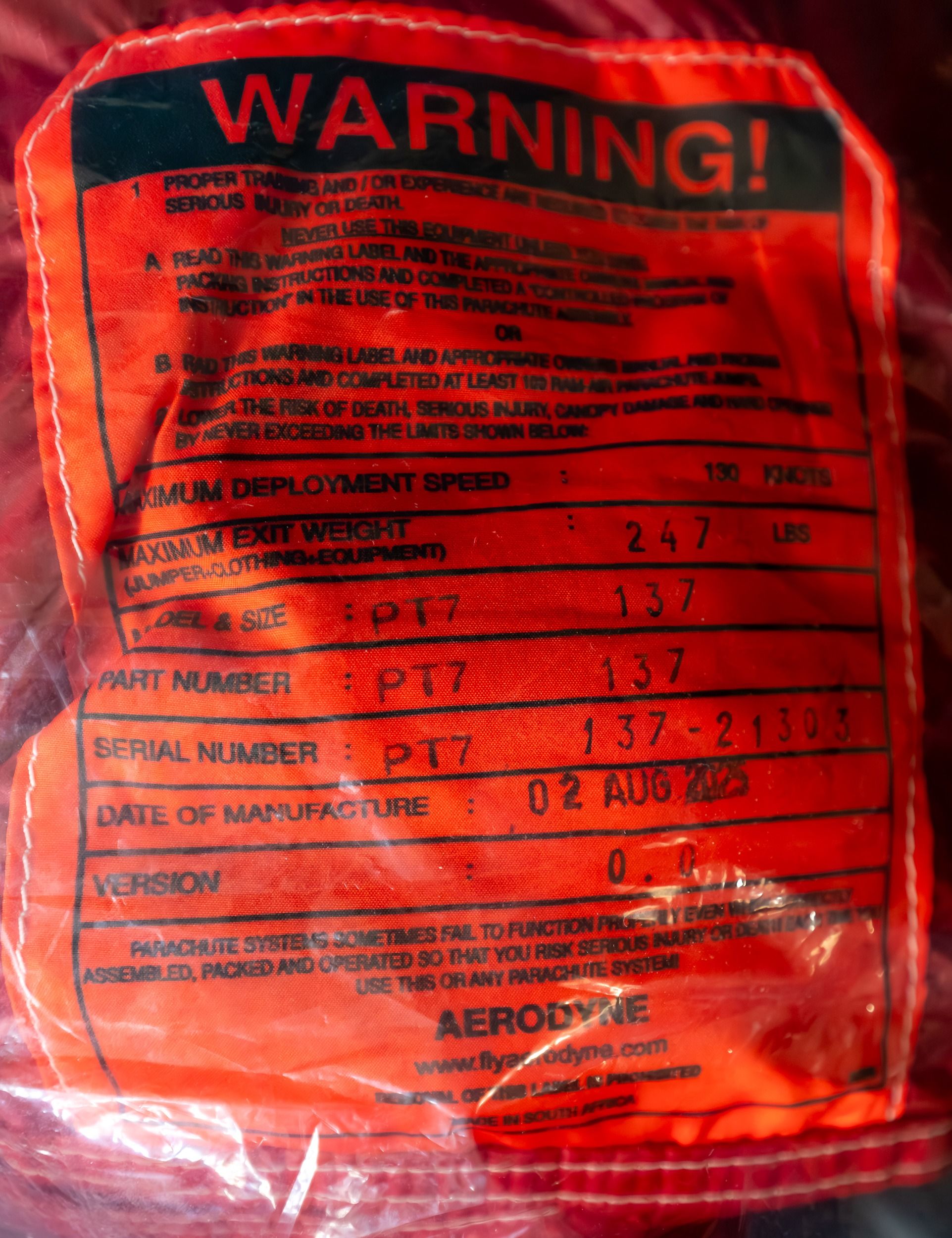 *NEW* AERODYNE PILOT7 137