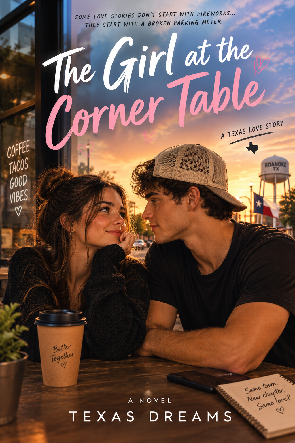 THE GIRL AT THE CORNER TABLE