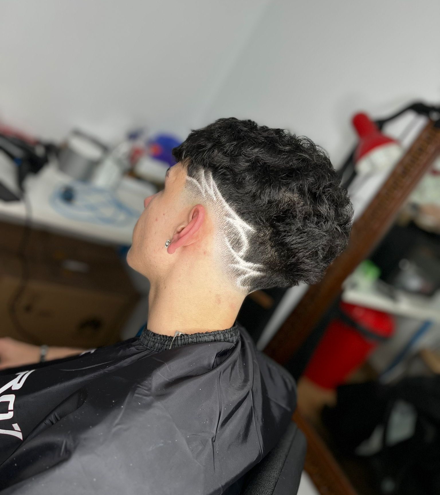 Burst fade con diseno