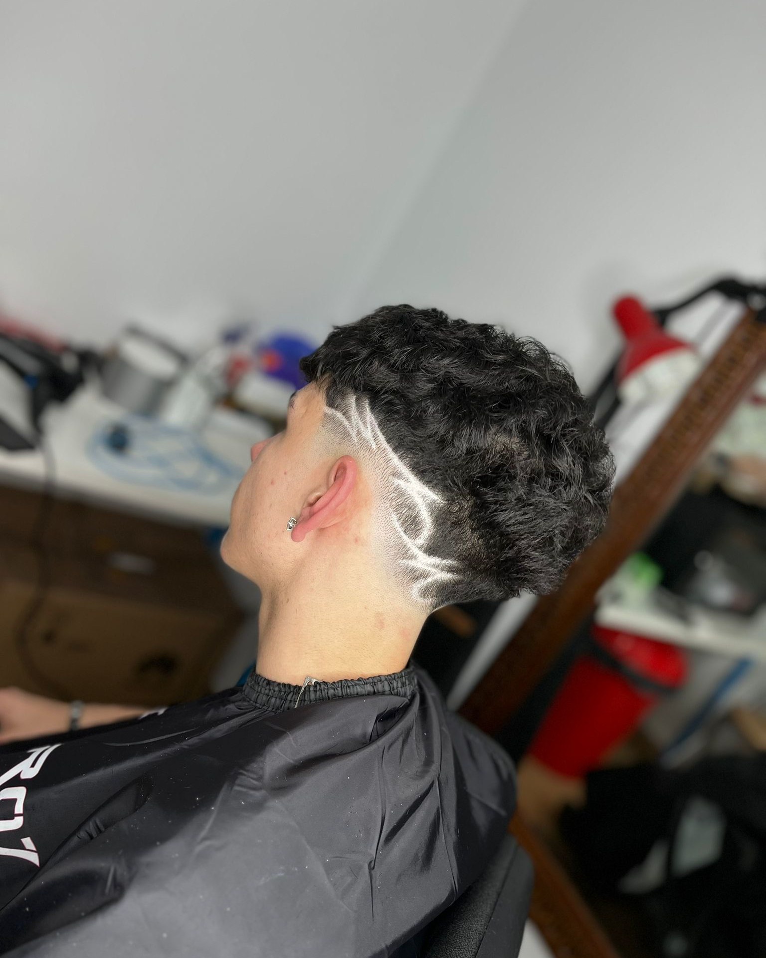 Burst fade con diseno