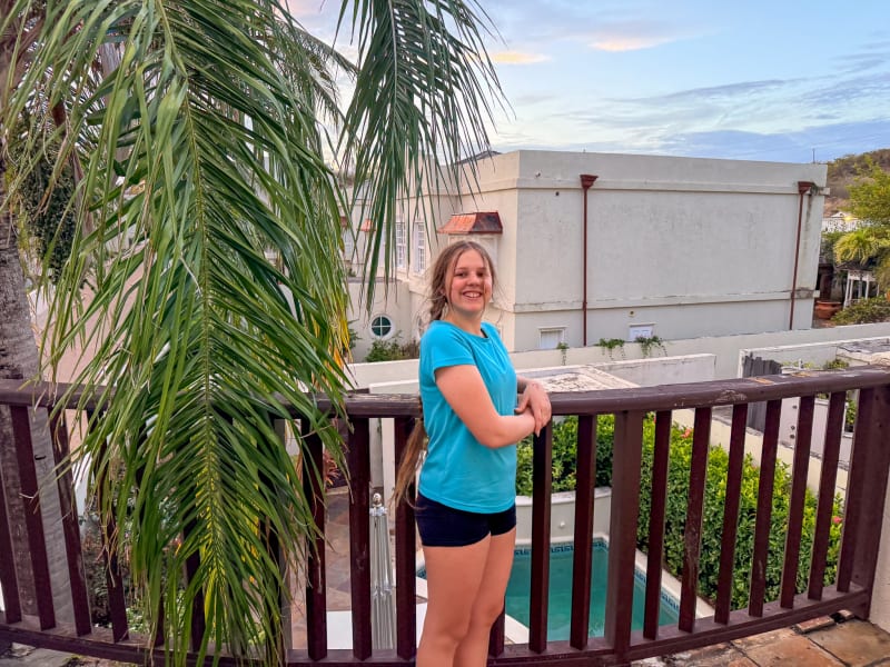 View from the master bedroom balcony