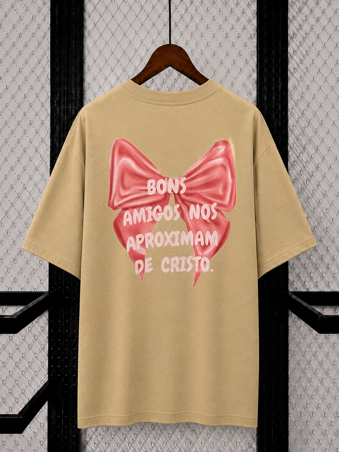 Camiseta Oversized Bons Amigos