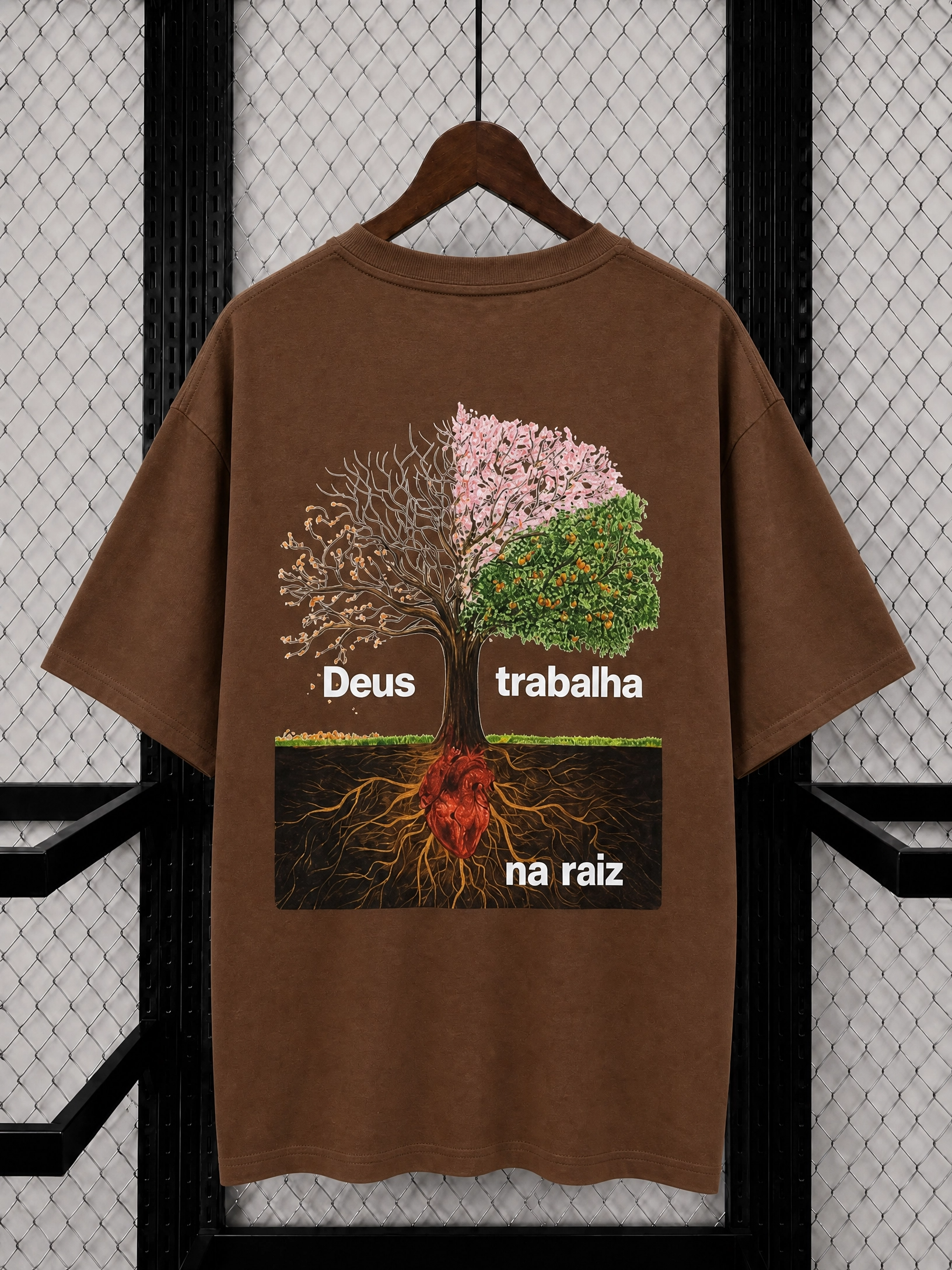 Camiseta Oversized Salmo 1:3
