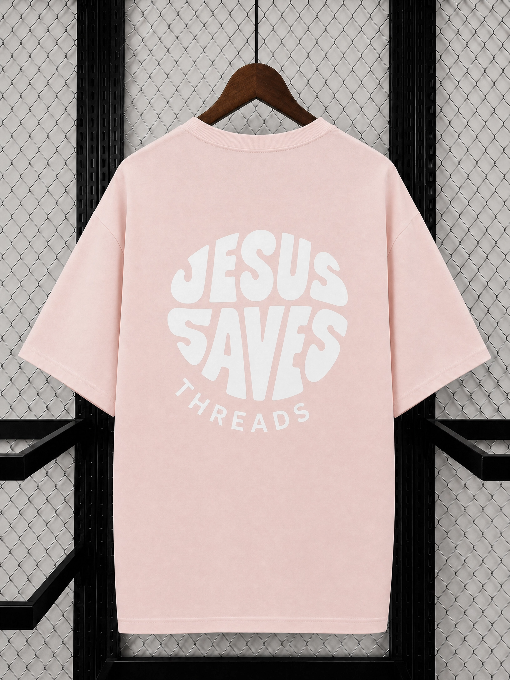 Camiseta Oversized Jesus Salva