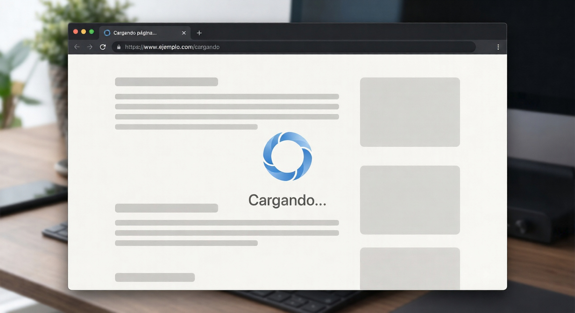 Velocidad de carga de una página web — Mindtech