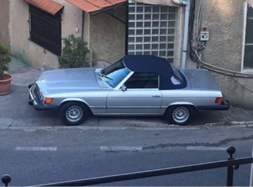Mercedes 450 SL 1979 For Sale and Rent Lebanon
