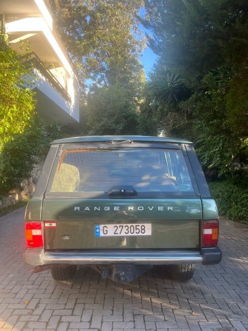 Range Rover Classic 1990 For Sale Lebanon