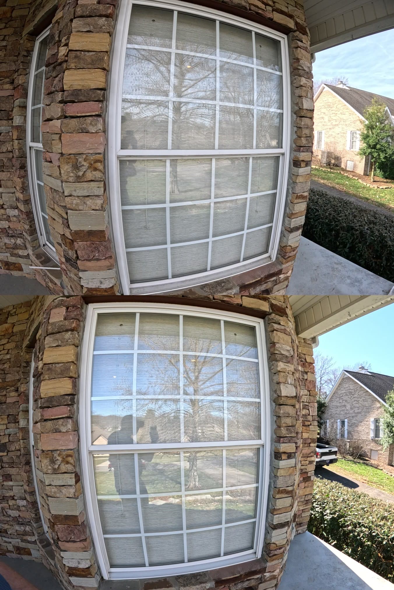 Window Cleaning Stone Home