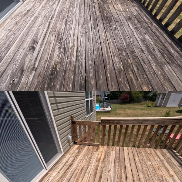 Deck Pressure Wash