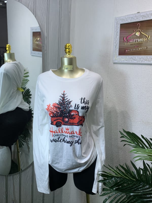 Hallmark Christmas Movies Long Sleeve Tee