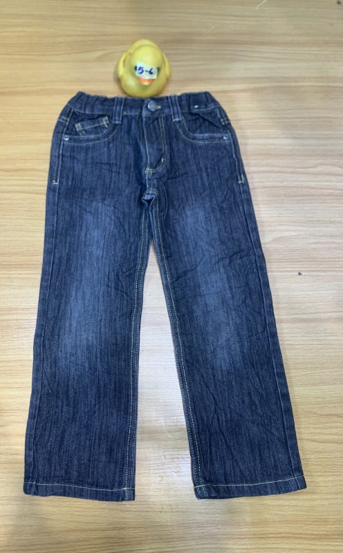 Kids' Dark Wash Denim Jeans - Durable & Stylish Playwear