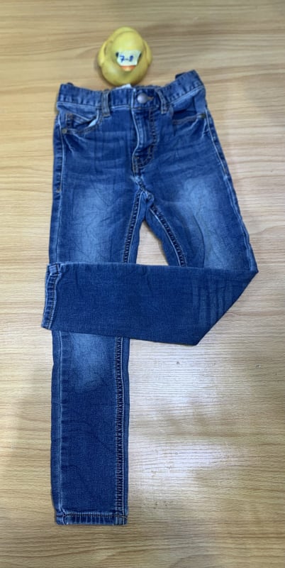 Kids' Durable Blue Slim Fit Jeans - Play & School Ready