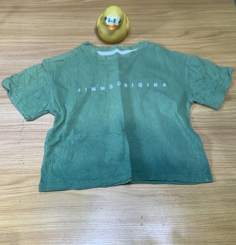 Jimme Original Green Ombré Relaxed Fit T-Shirt