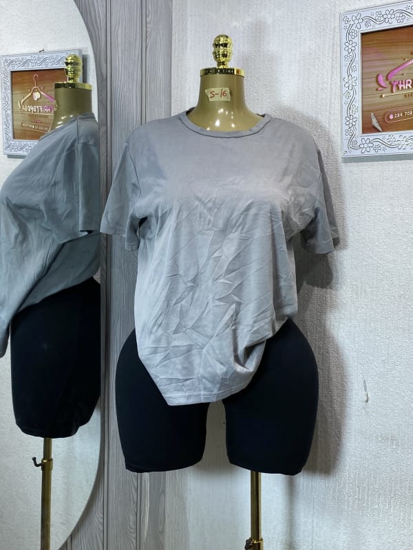 Essential Casual Crewneck T-Shirt - Grey