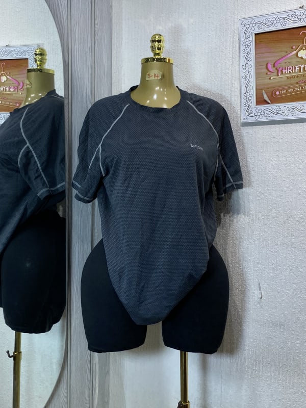 Men's Performance Athletic Short Sleeve T-Shirt - Grey