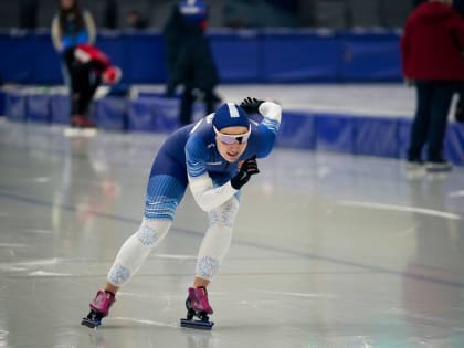 Кемеровчанка Алина Ащеулова вошла в десятку сильнейших конькобежцев России