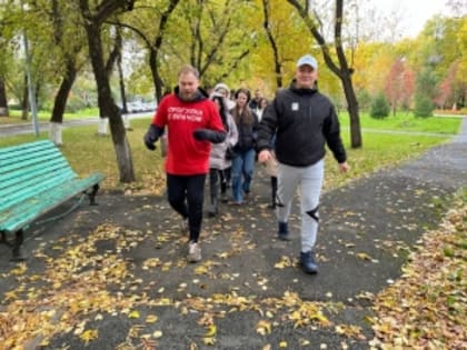 Врачи Новокузнецка активно участвуют в акции «10 000 шагов к жизни»