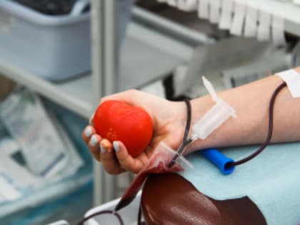 Дед Мороз специального назначения Росгвардии стал донором в Кузбассе