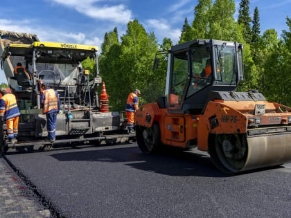 Дорожники КуZбасса приводят к нормативу трассы, входящие в опорную сеть региона