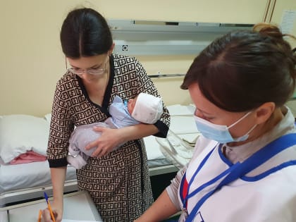 Пациентки перинатального центра сделали свой выбор на выборах 2024 года