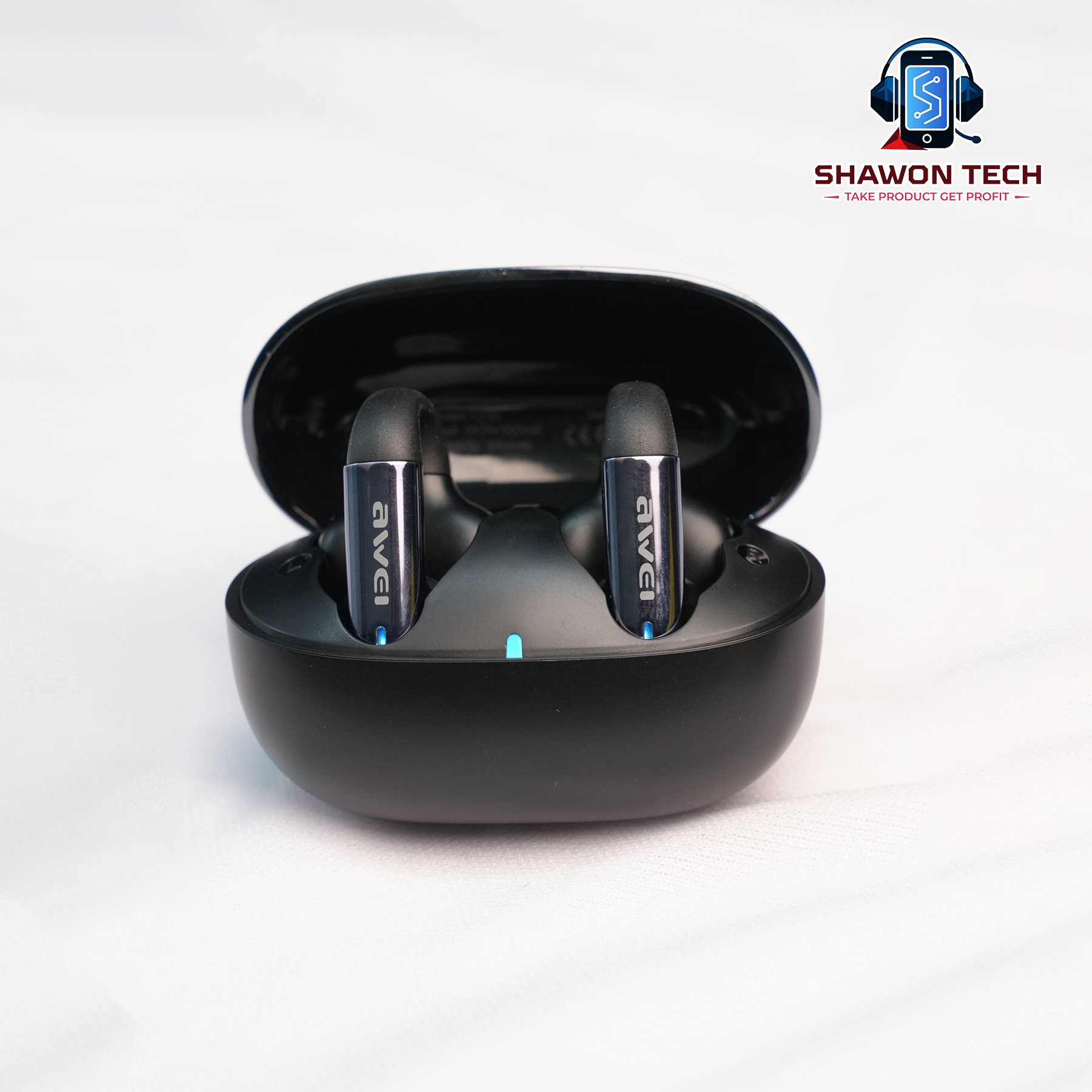 Awei TZ30 Open-Ear Clip TWS Earbuds – Bluetooth 5.4 & Comfortable Bone Conduction Design