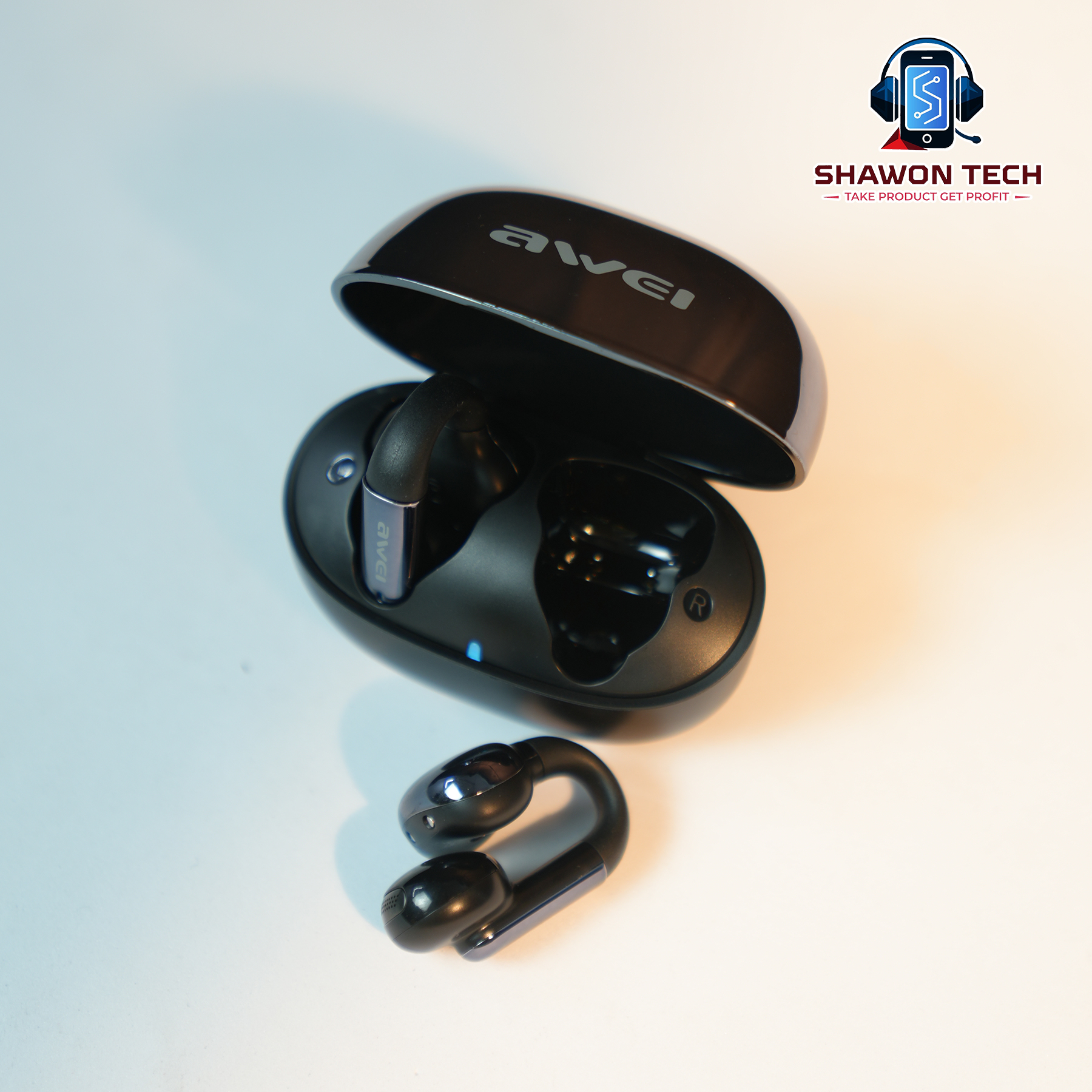 Awei TZ30 Open-Ear Clip TWS Earbuds – Bluetooth 5.4 & Comfortable Bone Conduction Design