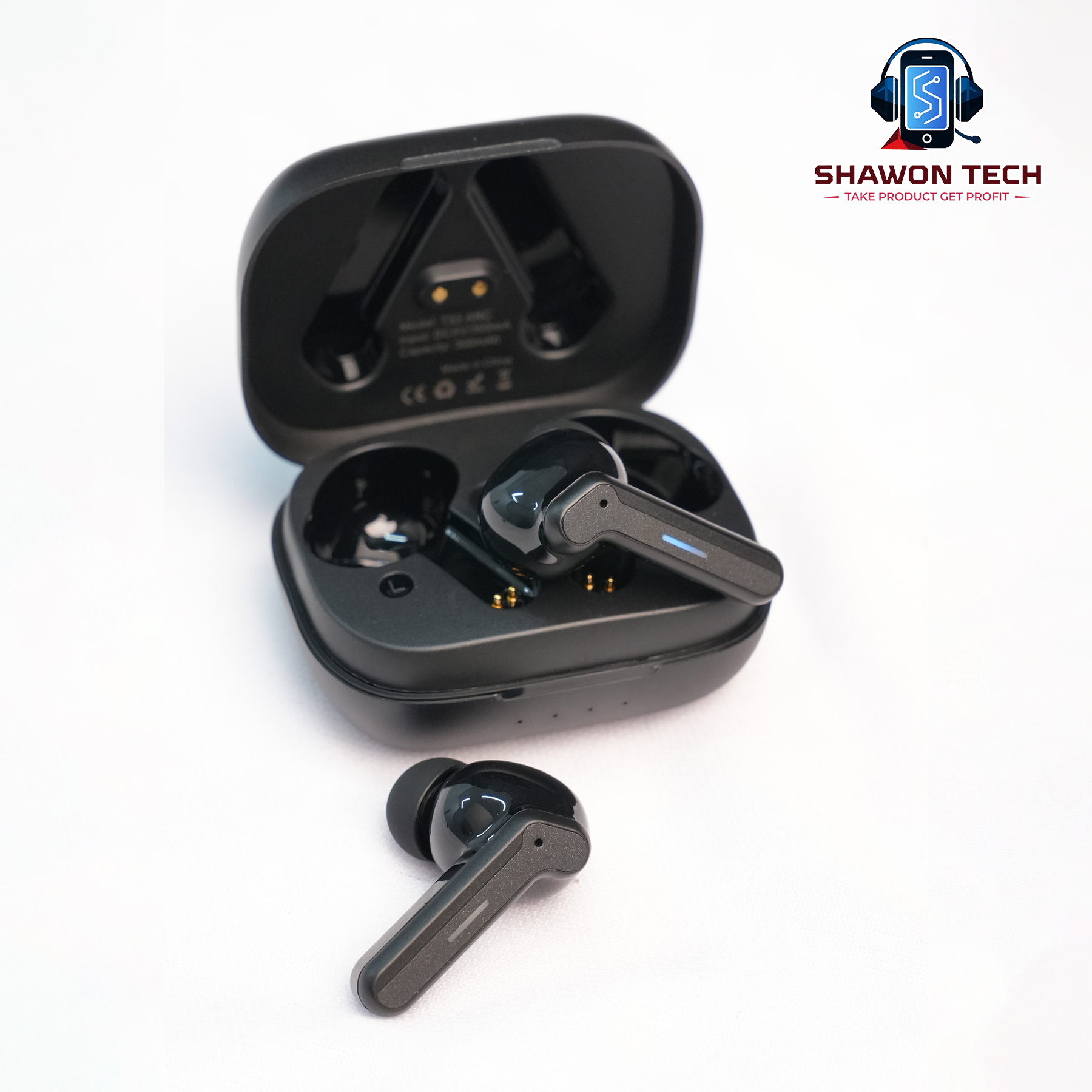 Awei T53 ANC Gaming TWS Earbuds – Bluetooth 6.0 with RGB Breathing Lights & Low Latency