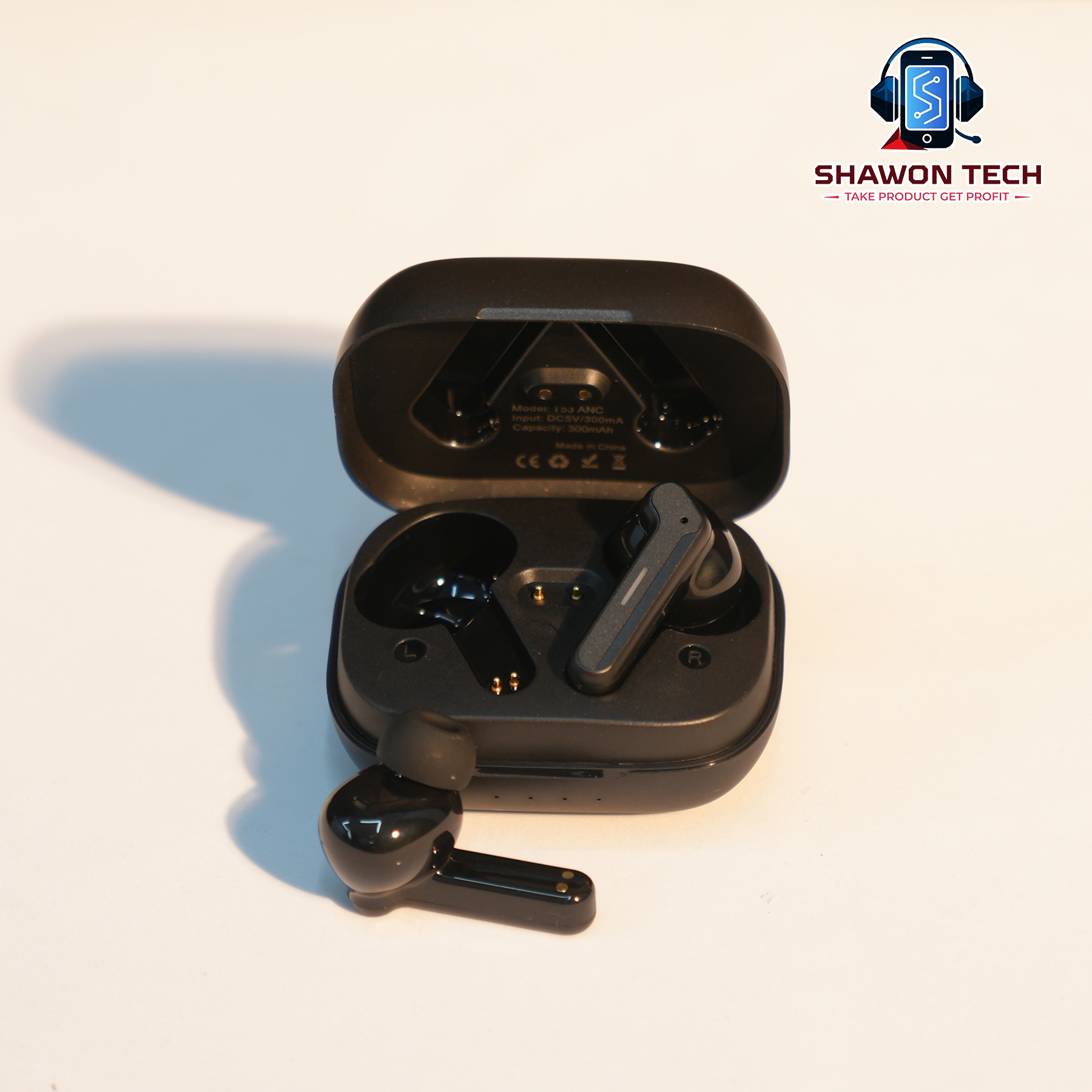 Awei T53 ANC Gaming TWS Earbuds – Bluetooth 6.0 with RGB Breathing Lights & Low Latency